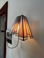 Meerdere klassieke lampen te koop – glas en goud, Ophalen, Gebruikt