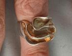 Zilveren Ring 18 mm antiek 925 zilver, 18 tot 19, Ophalen of Verzenden, Zo goed als nieuw, Dame