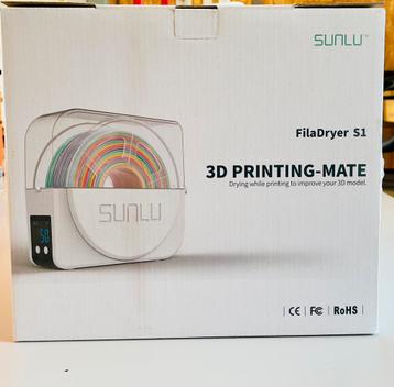 3x Sunlu S1 filament drooger, nieuw in doos. beschikbaar voor biedingen