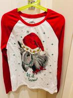 Kerst shirt kind maat 140/146 (10-11 jaar) z.g.a.n., Kinderen en Baby's, Kinderkleding | Overige, Ophalen of Verzenden, Zo goed als nieuw