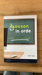 Peter Teitler - Lessen in orde, Sociale wetenschap, Ophalen of Verzenden, Zo goed als nieuw, Peter Teitler