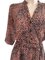 Freebird jurk S, Bruin, Ophalen of Verzenden, Zo goed als nieuw, Onder de knie