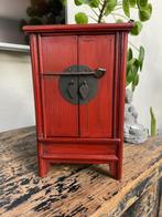 Chinees sieraden kastje in de vorm bruidskast uniek chinese, Ophalen of Verzenden