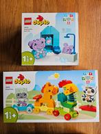 Duplo 10412 Animal Train 10413 Batch Time, Ophalen of Verzenden, Zo goed als nieuw, Duplo
