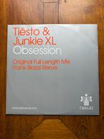 Tiësto & Junkie XL ‎- Obsession (Vinyl, 12), Cd's en Dvd's, Vinyl | Dance en House, Ophalen of Verzenden, Zo goed als nieuw, 12 inch