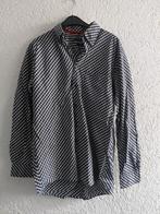 Geruit overhemd Cavo - Zwart/Wit, Kleding | Heren, Ophalen, Zwart, Zo goed als nieuw, Halswijdte 43/44 (XL)