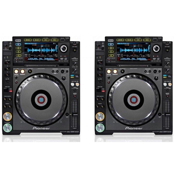 2 Pioneer DJ CDJ 2000 CDJ2000 NXS Nexus 2000NXS 2000Nexus, Muziek en Instrumenten, Dj-sets en Draaitafels, Zo goed als nieuw, Dj-set