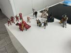 Schleich ridders uitgebreide set 11 ridders en 4 paarden, Ophalen, Zo goed als nieuw