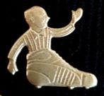 Quick voetbalschoen speld- zilverkleur, Verzamelen, Speldjes, Pins en Buttons, Verzenden, Nieuw, Sport, Speldje of Pin