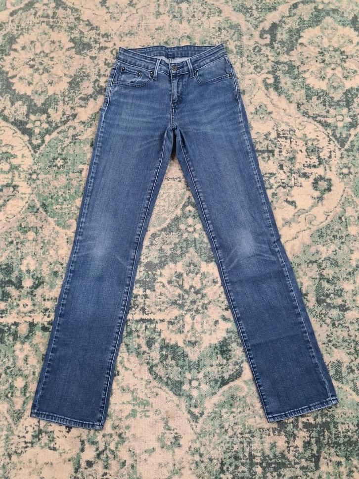 Levi’s denim straight fit W25 L32 WMN Tulsi2532, Kleding | Dames, Spijkerbroeken en Jeans, Zo goed als nieuw, W30 - W32 (confectie 38/40)
