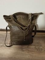 Mooie grote lederen tas van het merk Legend, bruin., Ophalen of Verzenden, Gebruikt, Bruin, Handtas