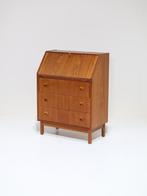 Secretaire Deens vintage teakhout 1960s, Ophalen, -, -, Zo goed als nieuw