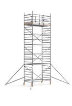 Te koop nieuwe rolsteiger Werkhoogte 8.20 mtr merk custers, Doe-het-zelf en Verbouw, Steigers, Custer, Nieuw, Ophalen of Verzenden