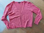 KING LOUIE, vest hartjes patroon, licht kersenrood, maat L, Kleding | Dames, Truien en Vesten, Overige kleuren, Maat 42/44 (L)