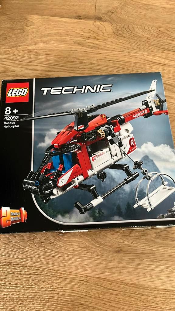 LEGO Technic 42092 – Reddingshelikopter | NIEUW in doos, Kinderen en Baby's, Speelgoed | Duplo en Lego, Nieuw, Lego, Complete set