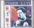 CD LEONARD COHEN LIVE IN CONCERT, Ophalen of Verzenden, 1980 tot 2000, Gebruikt