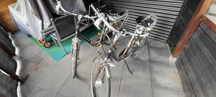 2 x e-bike batavus intermezzo easy., Fietsen en Brommers, Elektrische fietsen, Gebruikt, Batavus, 51 tot 55 cm, 30 tot 50 km per accu