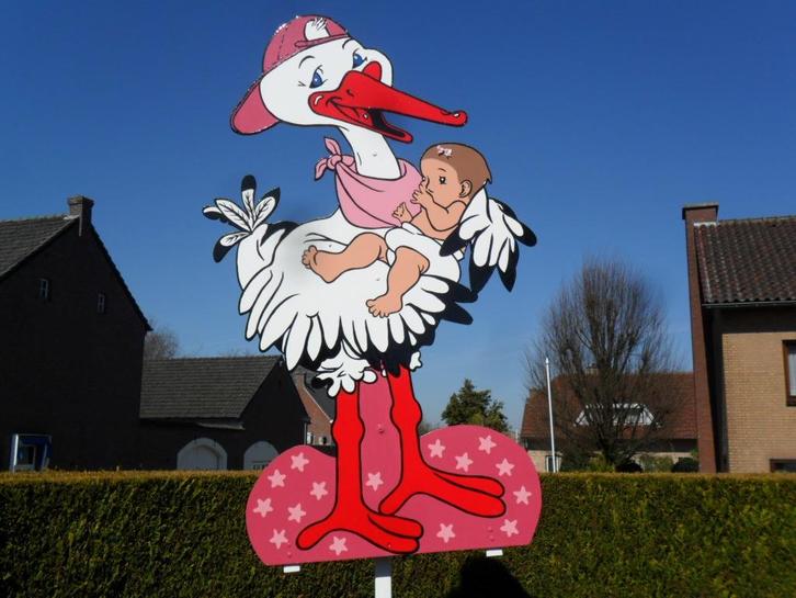 Geboortebord voor Baby jongen of Meisje te huur!, Kinderen en Baby's, Kraamcadeaus en Geboorteborden, Nieuw, Geboortebord, Ophalen