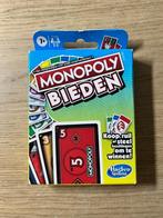 Monopoly Bieden Kaartspel, Hobby en Vrije tijd, Gezelschapsspellen | Kaartspellen, Ophalen of Verzenden, Zo goed als nieuw