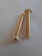 10-25-st Messing CILINDERKOP PAN bout (m8)x50mm installleren, Verzenden, Nieuw