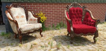 Barok fauteuils en meubelen  beschikbaar voor biedingen