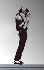 Grote muursticker Michael Jackson zwart (45x161cm), Huis en Inrichting, Ophalen of Verzenden, Nieuw