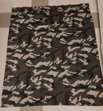 Verduisterend Gordijn met plooiband - legerprint 140x160, Leger, 100 tot 150 cm, Ophalen of Verzenden, Zo goed als nieuw