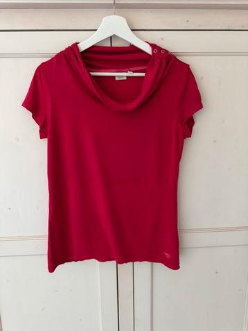 Roze dames Esprit shirt met waterval hals maat M beschikbaar voor biedingen