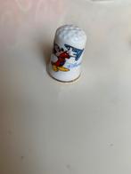 Disney vingerhoedje met Mickey Mouse, Verzamelen, Vingerhoedjes, Reliëf, Ophalen of Verzenden, Zo goed als nieuw, Buitenland