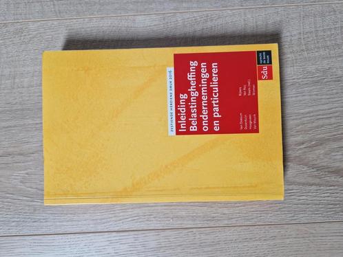 Inleiding belastingheffing ondernemingen en particulieren, Boeken, Wetenschap, Zo goed als nieuw, Ophalen of Verzenden