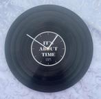 Mooie LP klok design Vynil grammofoonplaat, Huis en Inrichting, Woonaccessoires | Klokken, Ophalen of Verzenden, Zo goed als nieuw