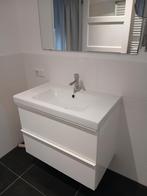 Badkamer Meubel met Wastafel - 80x50cm, Ophalen, 50 tot 100 cm, Zo goed als nieuw, Minder dan 100 cm