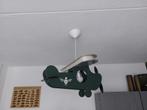 Hanglamp vliegtuig leger stijl, Ophalen of Verzenden, Gebruikt, Overige materialen, Minder dan 50 cm