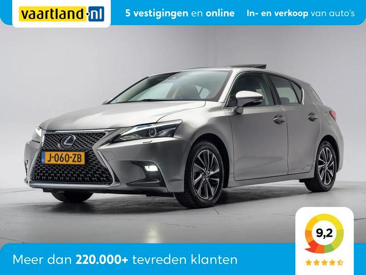 Lexus CT 200h Ultimate Edition Aut [ Pano PDC Navi Led Camer, Auto's, Lexus, Bedrijf, Te koop, CT-H, ABS, Achteruitrijcamera, Adaptive Cruise Control