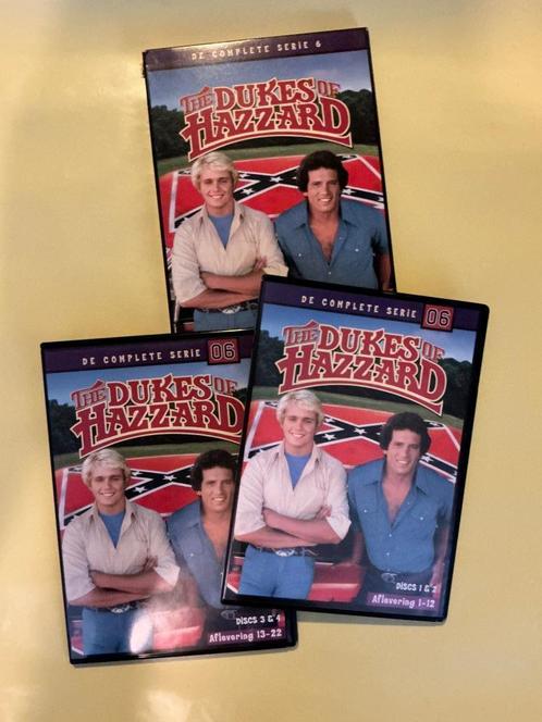 The Dukes of Hazzard - tv serie dvd box - seizoen 6 -, Cd's en Dvd's, Dvd's | Tv en Series, Gebruikt, Actie en Avontuur, Boxset