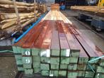 10x10 cm hardhouten combi palen 800cm, Nieuw, Palen, Hardhout