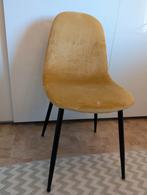 Gele velours stoel, Ophalen, Zo goed als nieuw, Overige kleuren, Eén