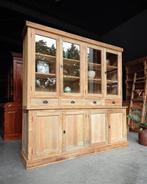 Strakke Schoolkast | Winkelkast | Teak Servieskast #2124, 200 cm of meer, Ophalen of Verzenden, 200 cm of meer, Teakhout