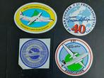 4 sticker van de Fokker F27 Friendship (ST17), Ophalen of Verzenden, Zo goed als nieuw, Overige typen