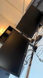 2 x HP EliteDisplay E232 monitor set, Computers en Software, Monitoren, Gebruikt, IPS, Full HD, Ophalen of Verzenden