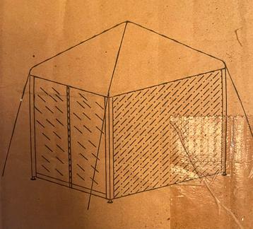 Partytent beschikbaar voor biedingen