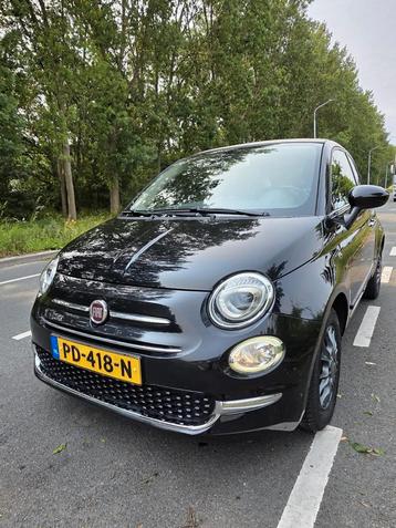 Fiat 500C 0.9 80pk Turbo Twinair 2017 Zwart beschikbaar voor biedingen