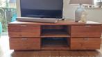 tv kast blank eiken geolied 2x2 laden., Huis en Inrichting, Kasten | Televisiemeubels, Ophalen, Gebruikt, 100 tot 150 cm, Eikenhout