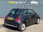 Fiat 500 1.0 Hybrid Dolcevita *carplay *climate *cruise, Zwart, 4 stoelen, Leder en Stof, Zwart