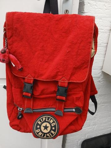 Kipling rugzak met laptopvak en aapje Lander beschikbaar voor biedingen