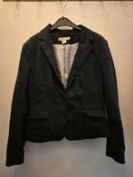Donker blauwe blazer maat 40 H&M, Kleding | Dames, Maat 38/40 (M), H&M, Blauw, Ophalen of Verzenden