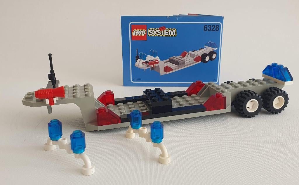 6328 Lego Helicopter Transport Trailer, Ophalen of Verzenden, Gebruikt, Complete set, Lego