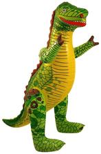 PARTIJ GROTE OPBLAASBARE T-REX DINOSAURUS 90CM, ., Nieuw, Ophalen of Verzenden, .