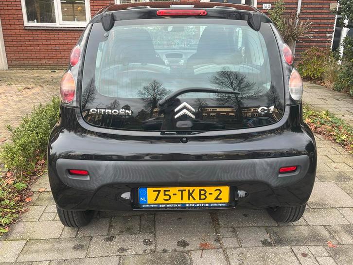 Citroën C1 1.0 3-DRS 2012 Zwart, Auto's, Citroën, Particulier, C1, Benzine, A, Hatchback, Handgeschakeld, Origineel Nederlands