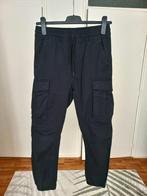 H&M Utilityjoggers Cargo broek Worker broek, Slim Fit, mt. S, Zwart, Ophalen of Verzenden, Zo goed als nieuw, H&M